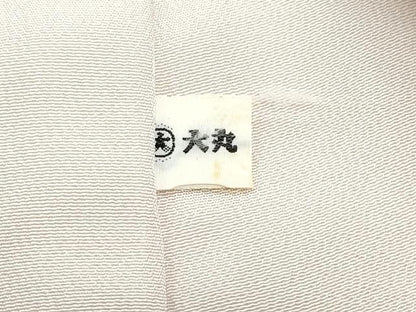 平和屋着物●十日町 名門 滝泰謹製 色留袖 絞り 扇面松花文 金銀彩 大丸扱い 正絹 逸品 CAAZ8379vf