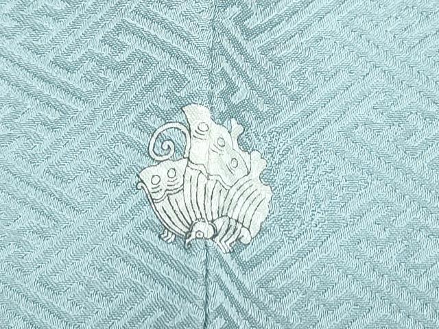 平和屋着物●訪問着 絞り 刺繍 枝花文 暈し染め 正絹 逸品 CAAZ8804th