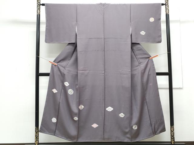 平和屋着物●山口美術織物 皇室 伊勢神宮御用 西陣織 訪問着 お召地 総刺繍 利休好み 天蚕糸繍 反端付き 未使用 正絹 逸品 CAAZ8809th