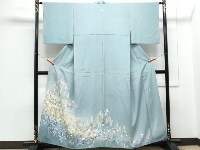 平和屋着物●豪華色留袖 友禅 作家物 松竹梅 暈し染め 正絹 逸品 CAAZ8821th