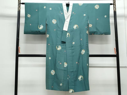 平和屋着物●上質な長襦袢 無双仕立て 兎 鞠 サイコロ 三越扱い 正絹 逸品 CAAZ8830th