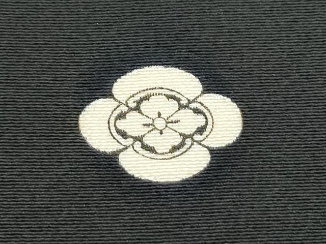 平和屋着物▼豪華黒留袖　総刺繍　扇面飛鶴花文　暈し染め　金彩　正絹　逸品　CAAZ8842th