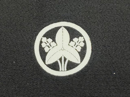 平和屋着物▼豪華黒留袖 駒刺繍 エ霞鳳凰花文 金銀糸 正絹 逸品 CAAZ8998th