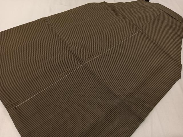 平和屋着物●男性 馬乗り袴 縞 正絹 逸品 未使用 CAAZ9973vp