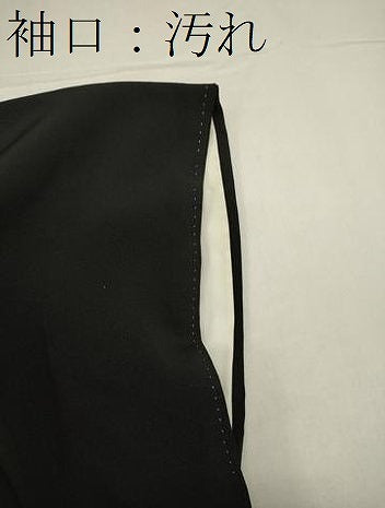 平和屋着物■豪華黒留袖 作家者 御所車風景松文 暈し染め 金彩 正絹 逸品 CABA0124oy