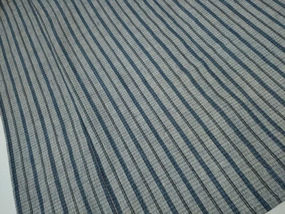 平和屋着物∴夏物 浴衣 阿波しじら織 竹縞 綿 逸品 CABA0402ng