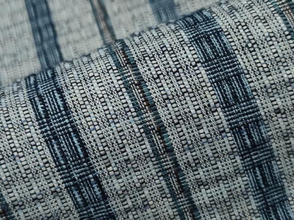 平和屋着物∴夏物 浴衣 阿波しじら織 竹縞 綿 逸品 CABA0402ng