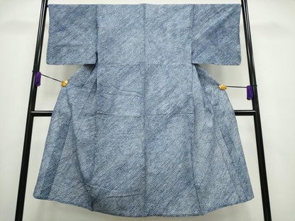 平和屋着物∴夏物 男性 浴衣 有松鳴海絞り 三浦絞り 綿 逸品 CABA0429ng