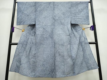 平和屋着物∴夏物 男性 浴衣 有松鳴海絞り 三浦絞り 綿 逸品 CABA0435ng