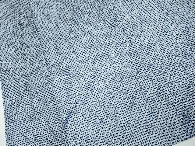 平和屋着物∴夏物 男性 浴衣 有松鳴海絞り 三浦絞り 綿 逸品 CABA0435ng
