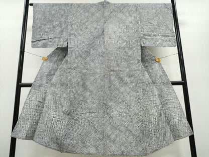 平和屋着物∴夏物 男性 浴衣 有松鳴海絞り 三浦絞り 綿 逸品 未使用 CABA0465ng