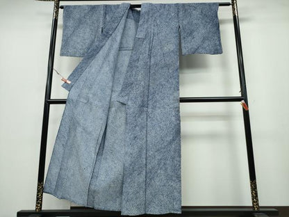 平和屋着物∴夏物 浴衣 有松鳴海絞り 三浦絞り 綿 逸品 CABA0496ng