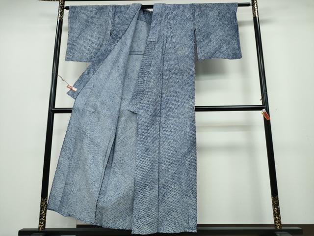 平和屋着物∴夏物 浴衣 有松鳴海絞り 三浦絞り 綿 逸品 CABA0496ng