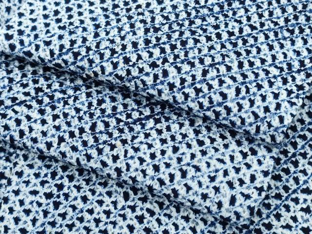 平和屋着物∴夏物 浴衣 有松鳴海絞り 三浦絞り 綿 逸品 CABA0496ng
