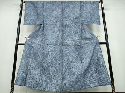 平和屋着物∴夏物 男性 浴衣 有松鳴海絞り 三浦絞り 綿 逸品 CABA0504ng