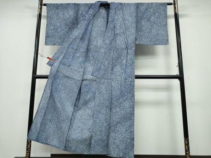 平和屋着物∴夏物 男性 浴衣 有松鳴海絞り 三浦絞り 綿 逸品 CABA0504ng
