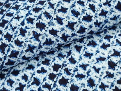 平和屋着物∴夏物 男性 浴衣 有松鳴海絞り 三浦絞り 綿 逸品 CABA0504ng