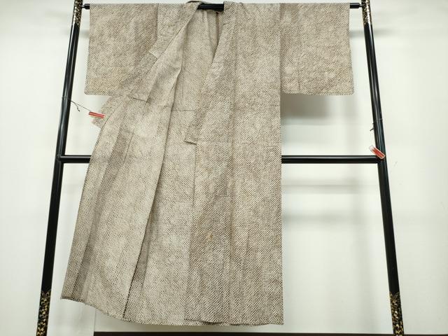 平和屋着物∴夏物 男性 浴衣 有松鳴海絞り 三浦絞り 綿 逸品 CABA0506ng