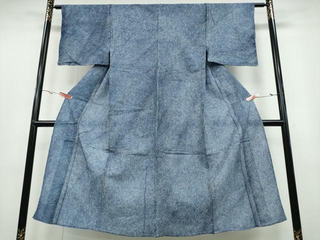 平和屋着物∴夏物 男性 浴衣 有松鳴海絞り 三浦絞り 綿 逸品 CABA0507ng