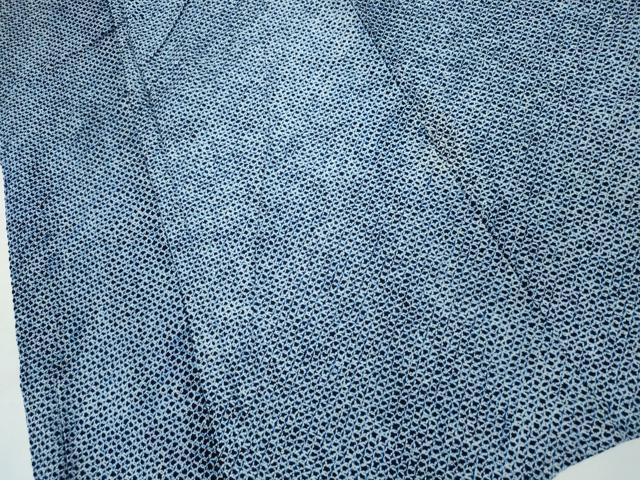 平和屋着物∴夏物 男性 浴衣 有松鳴海絞り 三浦絞り 綿 逸品 CABA0507ng