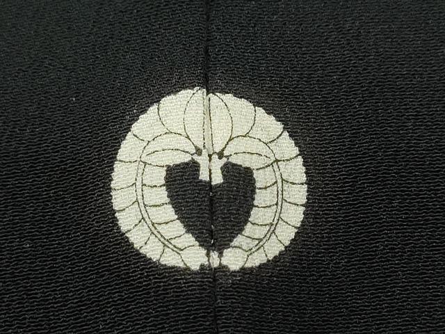 平和屋着物■豪華黒留袖　駒刺繍　松竹梅　金彩　正絹　逸品　CABA0599ng