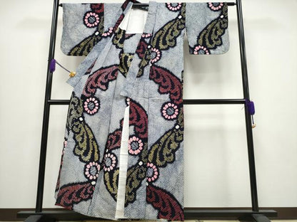 平和屋着物∴夏物 浴衣 有松鳴海絞り 乱菊 綿 逸品 CABA0626ng