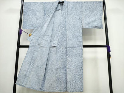平和屋着物∴夏物 男性 浴衣 有松鳴海絞り 三浦絞り 綿 逸品 未使用 CABA0633ng