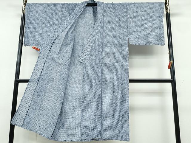 平和屋着物∴夏物 男性 浴衣 有松鳴海絞り 三浦絞り 綿 逸品 CABA0681ng