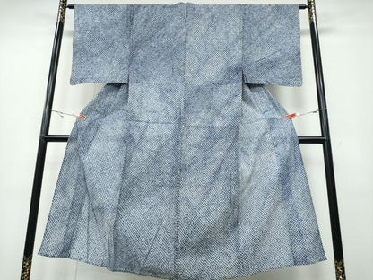 平和屋着物∴夏物 男性 浴衣 有松鳴海絞り 三浦絞り 綿 逸品 CABA0774ng