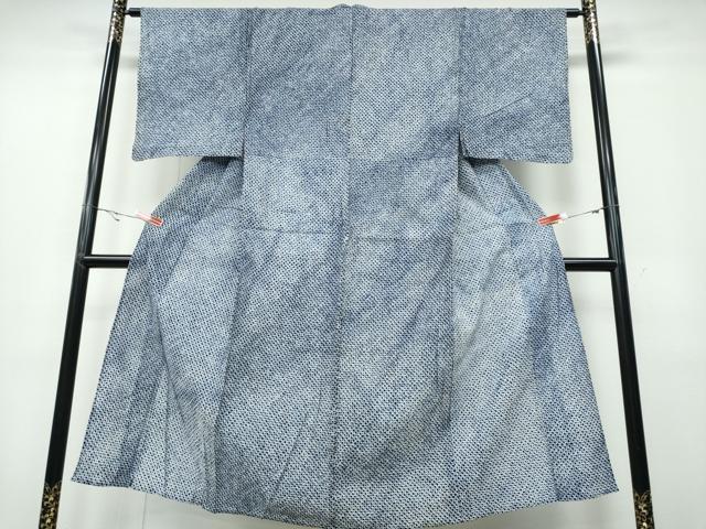 平和屋着物∴夏物 男性 浴衣 有松鳴海絞り 三浦絞り 綿 逸品 CABA0774ng