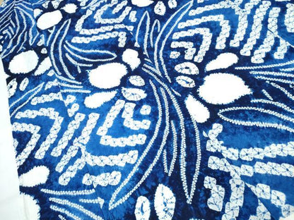 平和屋着物∴夏物 浴衣 有松鳴海絞り 杜若 綿 逸品 CABA0785ng