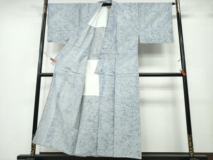 平和屋着物∴夏物 男性 浴衣 有松鳴海絞り 三浦絞り 綿 逸品 CABA0792ng