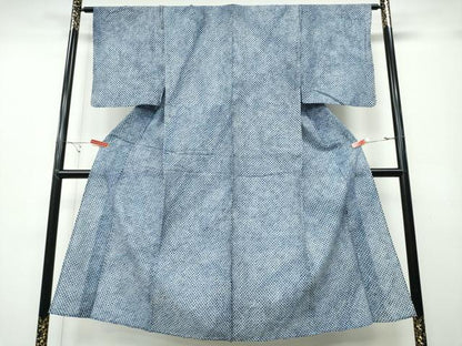 平和屋着物∴夏物 男性 浴衣 有松鳴海絞り 綿 逸品 CABA0796ng