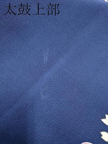 平和屋着物●九寸名古屋帯 作家物 枝垂れ桜文 金彩 鬼しぼ縮緬 正絹 逸品 CABA0891hy