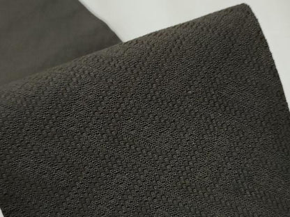平和屋着物●男性　角帯　吉祥間道　憲法黒茶色　正絹　逸品　CABA0942hy