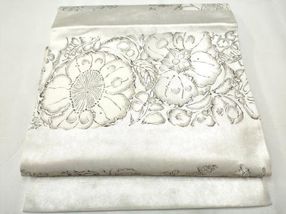 平和屋着物●西洞院辻が花 大脇一心 つけ帯 辻が花 引箔 正絹 逸品 CABA0950hy