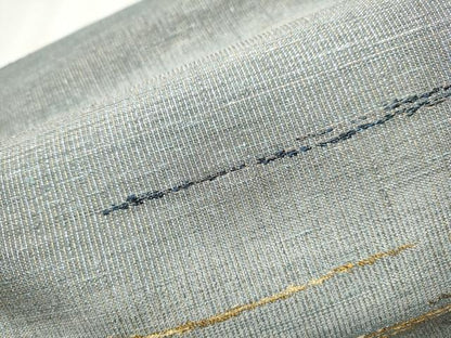 平和屋着物▽スリーシーズン 春夏秋 つけ帯 綴れ 霞文 鳥獣戯画 金糸 正絹 逸品 CABA0960hy