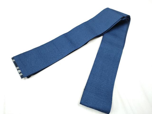 平和屋着物●男性 本場筑前博多織 両面 角帯 献上 正絹 逸品 CABA1000hy