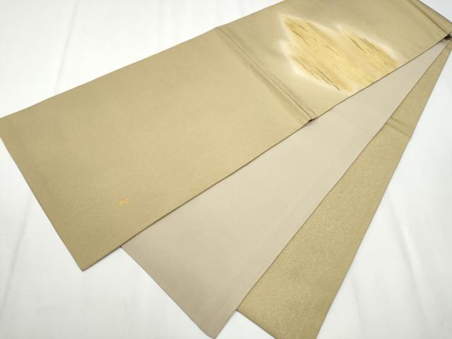 平和屋着物●六通柄　京袋帯　作家物　霞文　金通し地　正絹　逸品　CABA1078hy