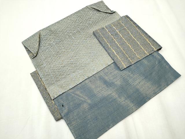 平和屋着物▽スリーシーズン 春夏秋 つけ帯 櫛織 跳兎 鈴乃屋扱い 正絹 逸品 CABA1111hy