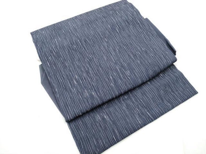 平和屋着物●つけ帯 ふくれ織 間道 正絹 逸品 CABA1123hy