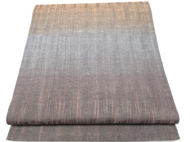 平和屋着物▽スリーシーズン 春夏秋 六通柄袋帯 櫛織 霞文 正絹 逸品 CABA1140hy