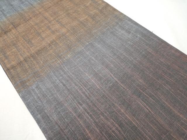 平和屋着物▽スリーシーズン 春夏秋 六通柄袋帯 櫛織 霞文 正絹 逸品 CABA1140hy