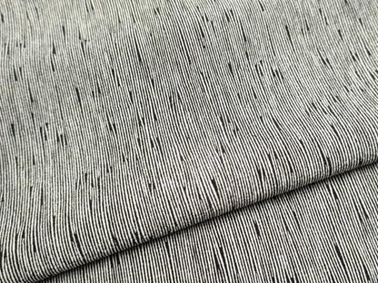 平和屋着物●江戸小紋 変わり万筋 白鼠色×黒色 正絹 逸品 CABA1190hy
