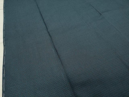 平和屋着物●男性　紬　アンサンブル　100亀甲　総詰め　正絹　逸品　未使用　CABA1237gh