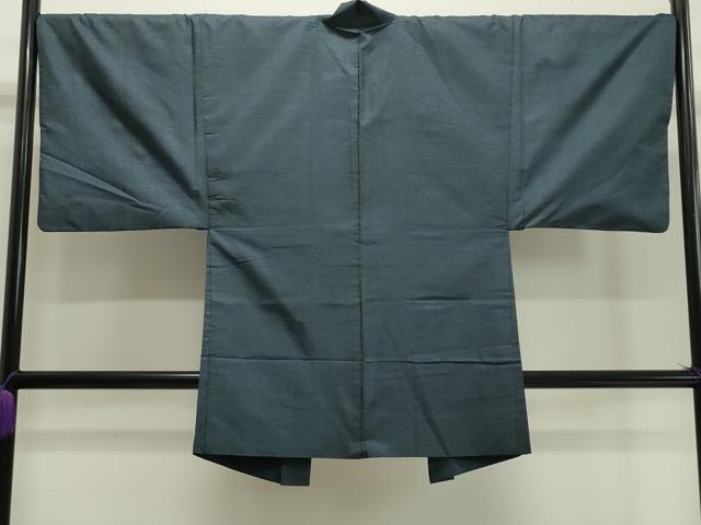 平和屋着物●男性　本場大島紬　アンサンブル　80亀甲　総詰め　正絹　逸品　CABA1239gh