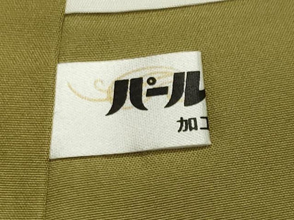 平和屋着物●結城紬　80亀甲　飛び亀甲柄　舞花文　正絹　逸品　CABA1255gh