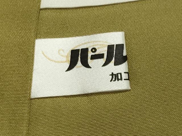 平和屋着物●結城紬　80亀甲　飛び亀甲柄　舞花文　正絹　逸品　CABA1255gh