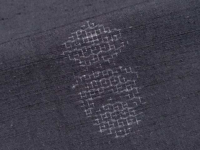 平和屋着物●結城紬　飛び亀甲柄　幾何学文　正絹　逸品　CABA1282gh 平和屋着物○結城紬 飛び亀甲柄 幾何学文 正絹 逸品 CABA1282gh