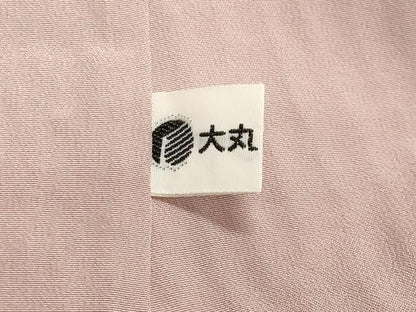 平和屋着物●名門 藤娘きぬたや・杢目絞り 訪問着 霞文 大丸扱い 正絹 逸品 CABA1286gh